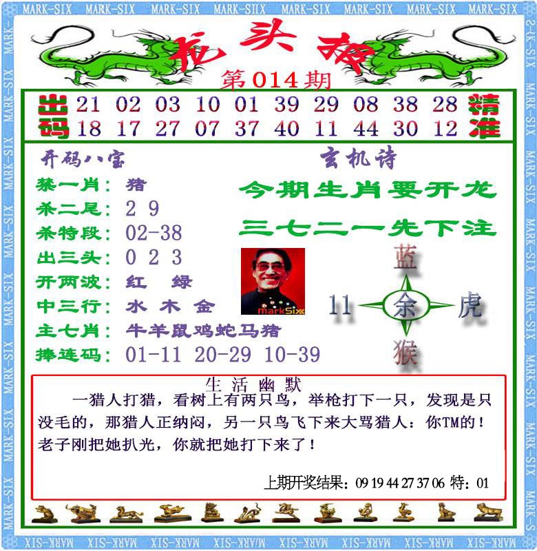 014期龙头报[图]