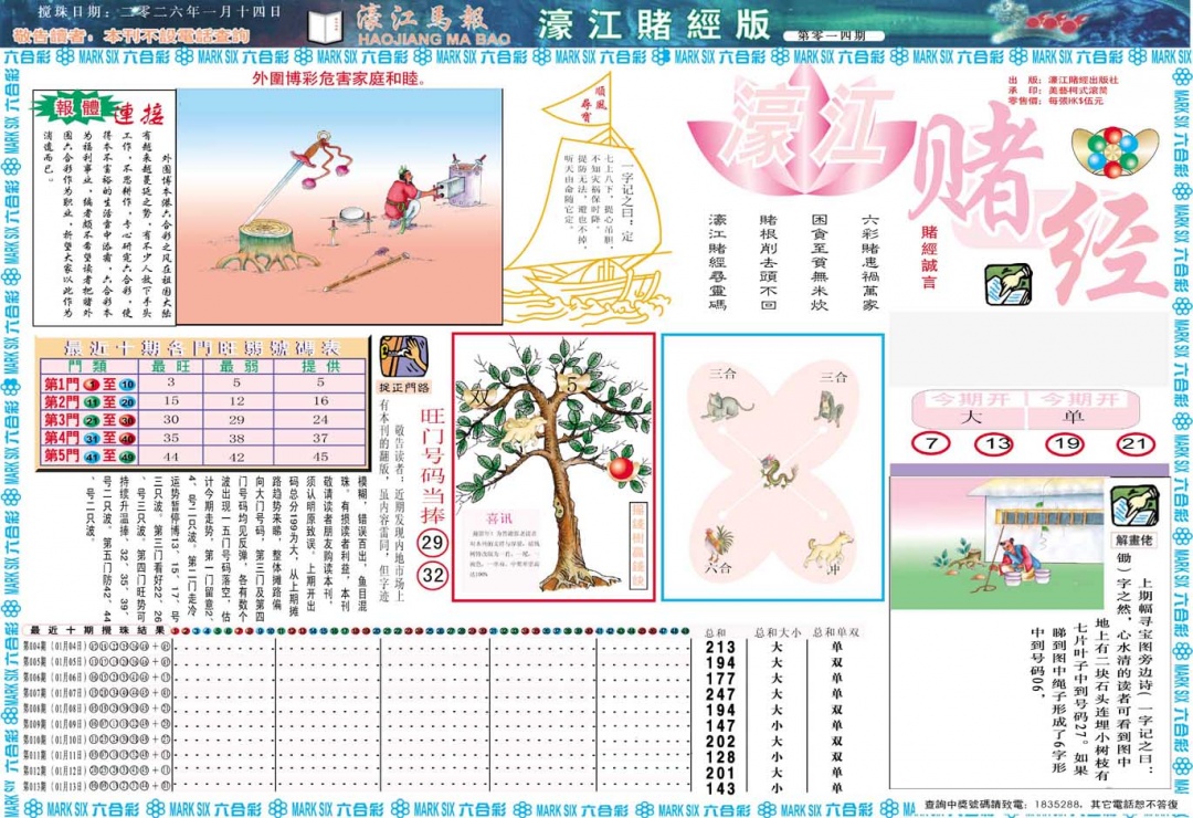 014期濠江赌经A[图]
