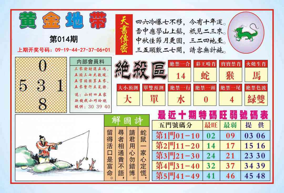 014期黄金地带[图]