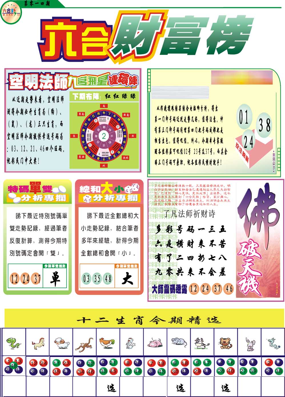 014期财富榜[图]