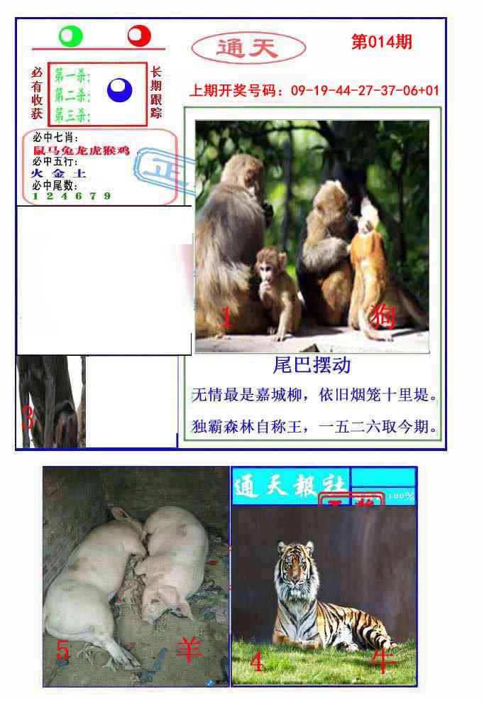 014期通天杀波图2[图]