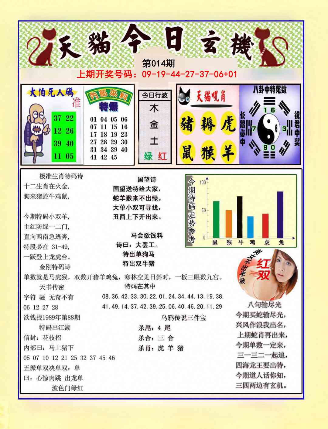 014期今日玄机图A[图]