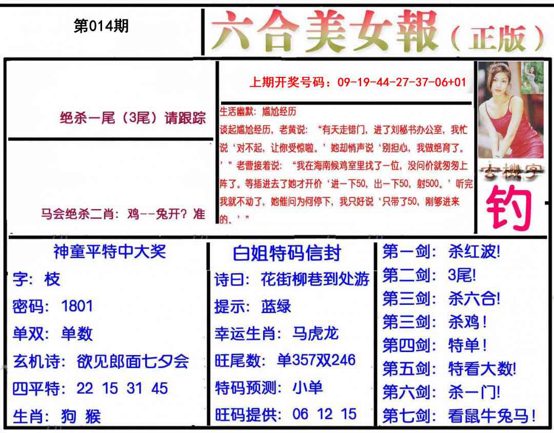 014期美女报[图]