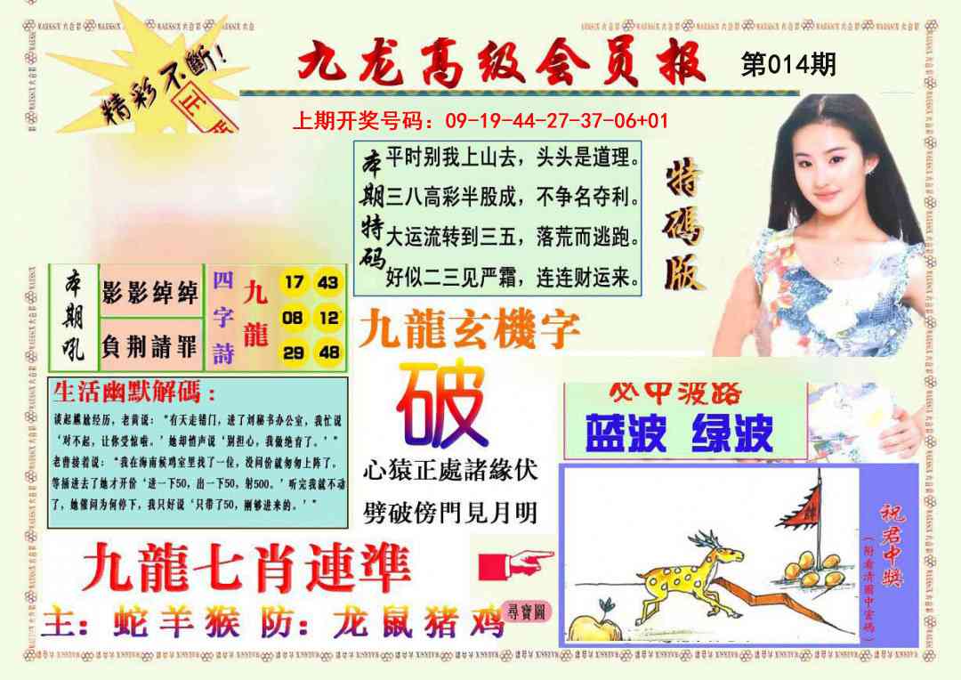 014期九龙高级会员报[图]
