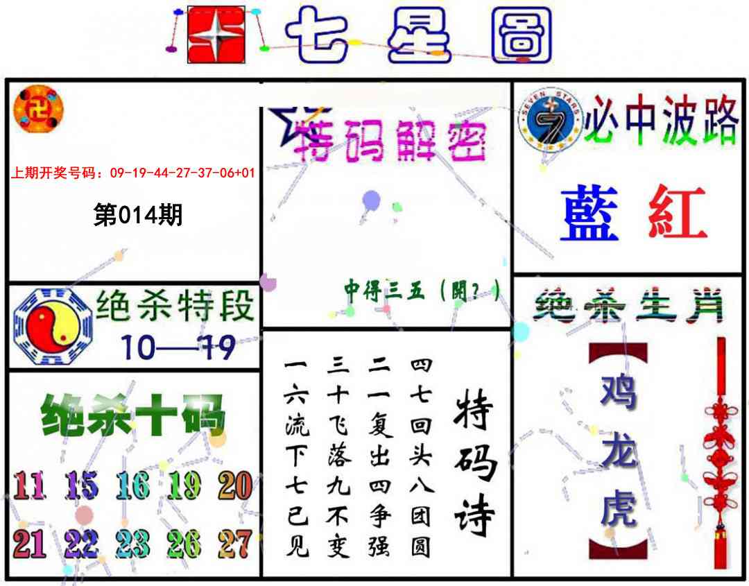 014期七星图A[图]