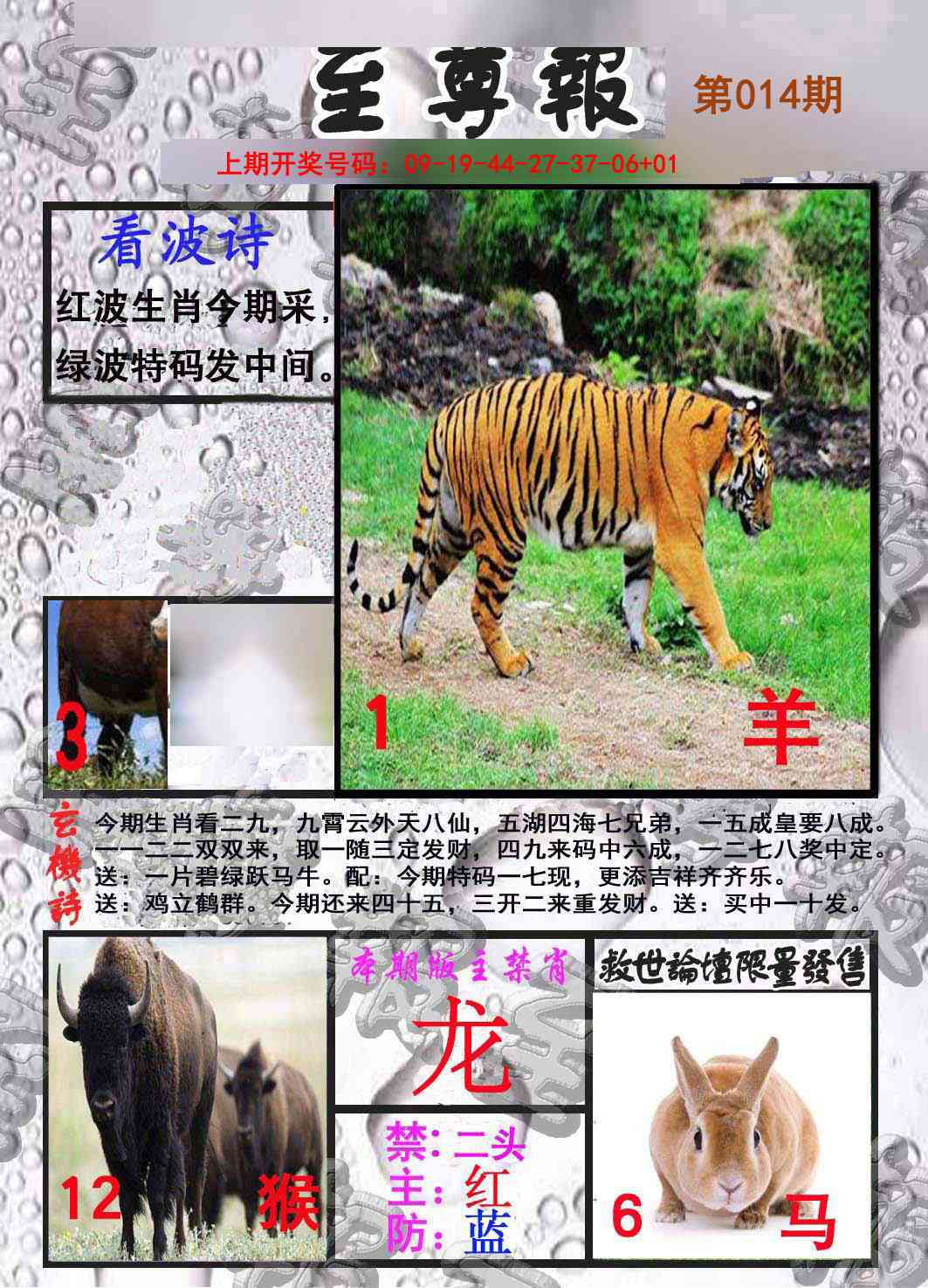 014期至尊报[图]