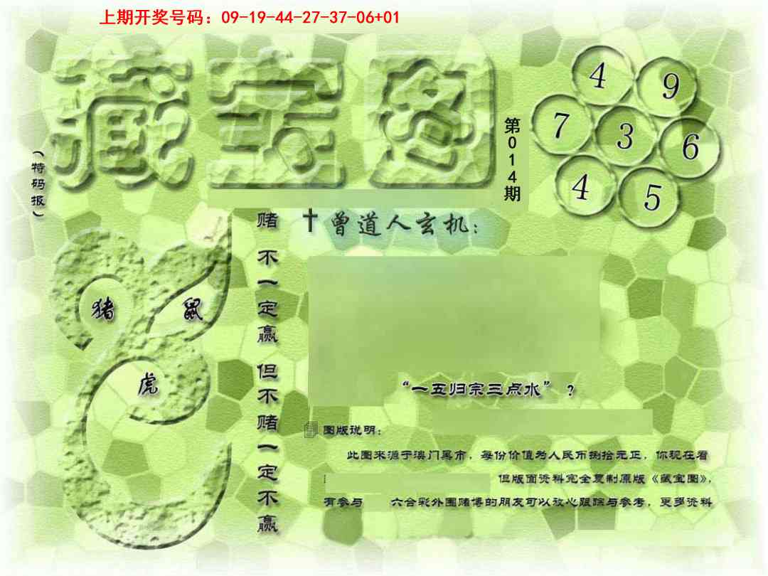 014期假新藏宝图[图]