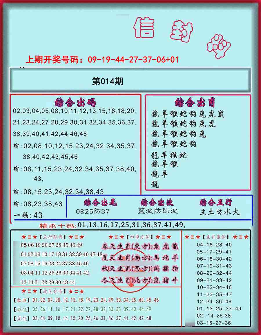 014期信封料[图]